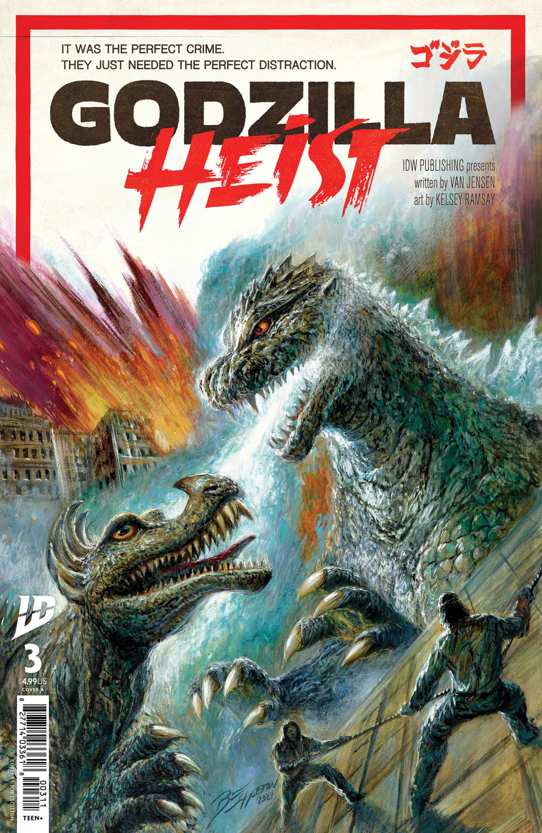 Cover für Godzilla: Heist