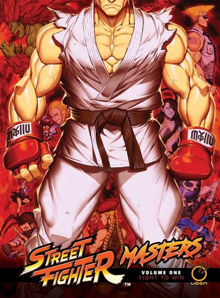 Cover für STREET FIGHTER MASTERS HC VOL 01 FIGHT TO WIN Previously Offered Thru Other Distributors