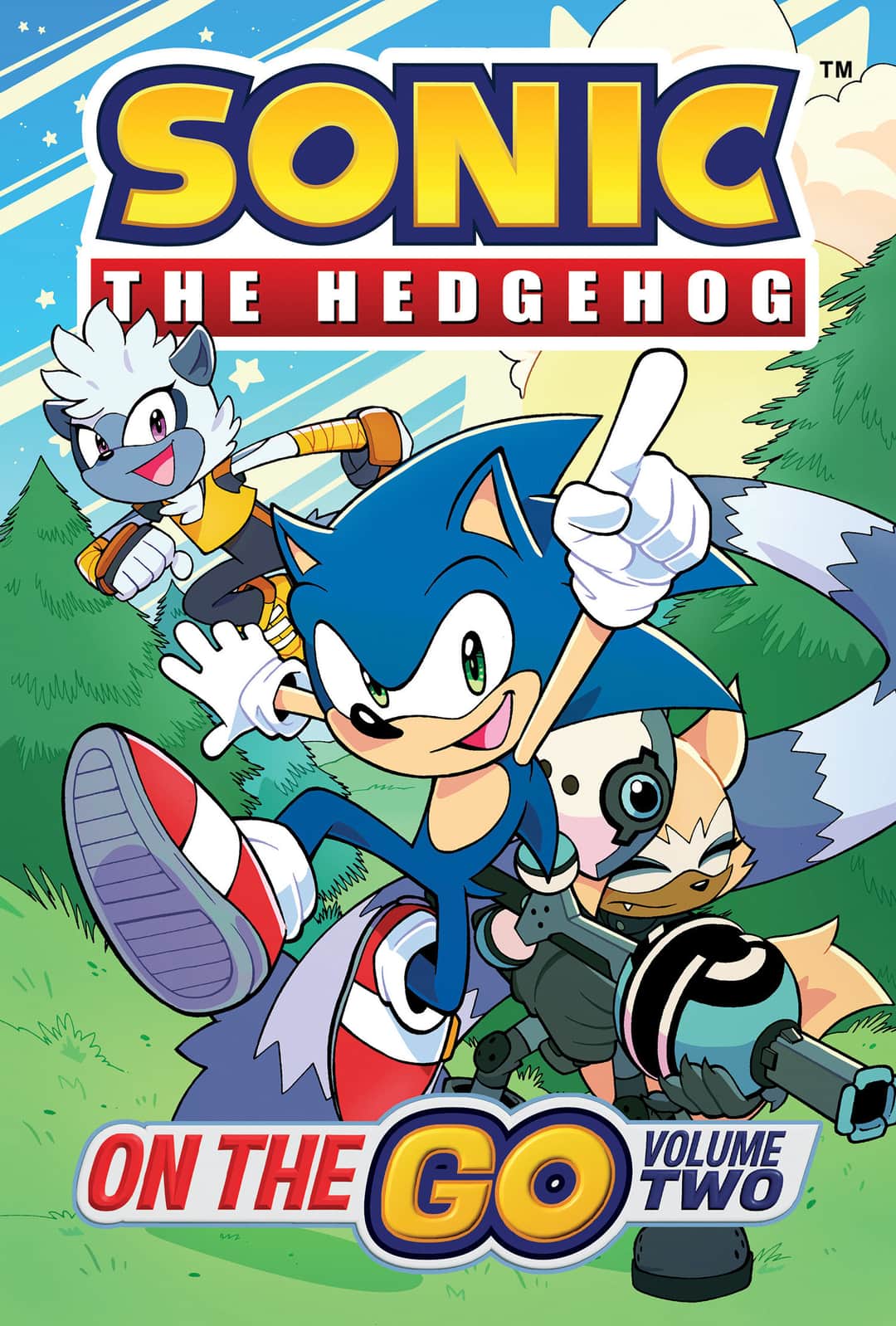 Sonic the Hedgehog: On The Go, Vol. 2 Cover