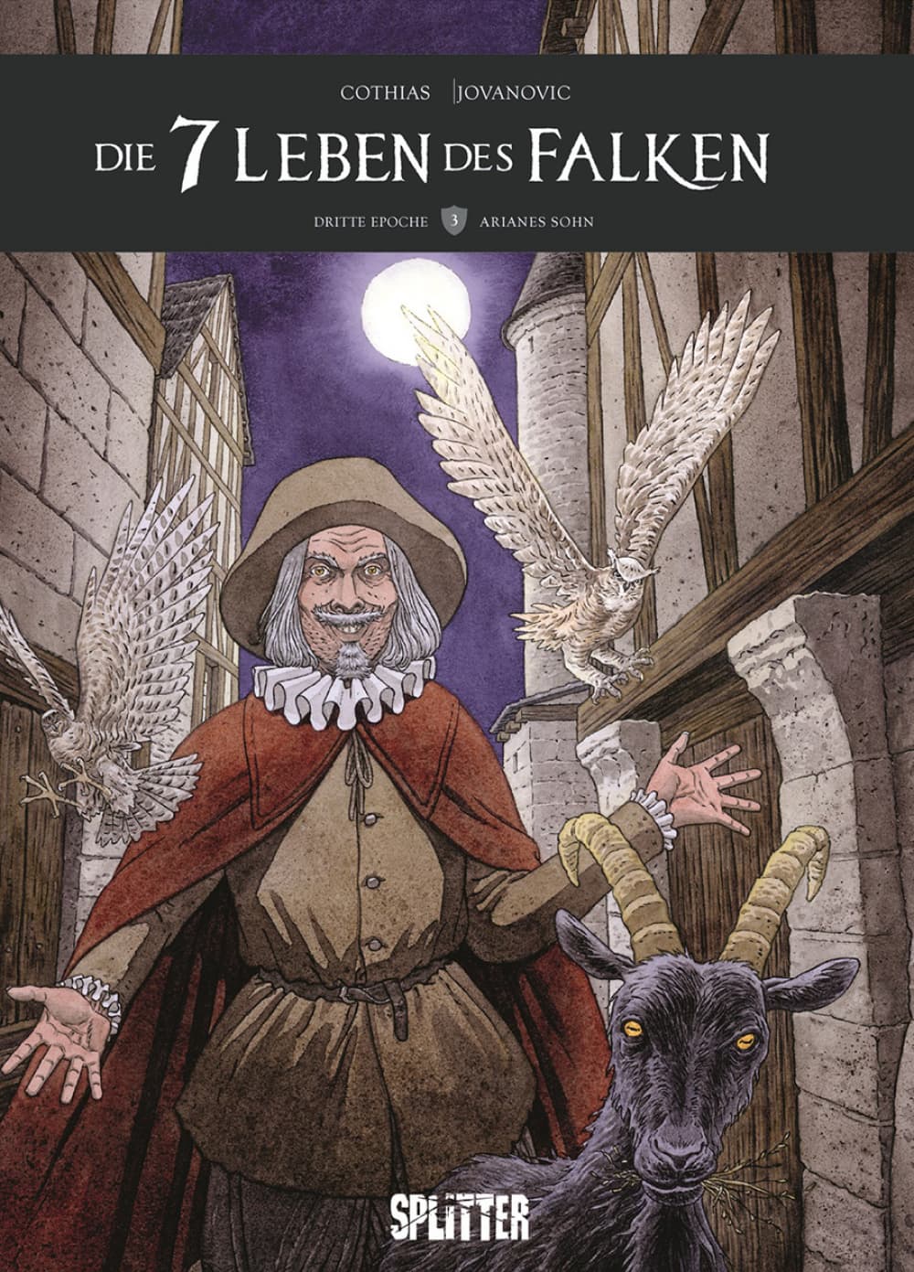 Cover für Die sieben Leben des Falken - dritter Zyklus Band 3