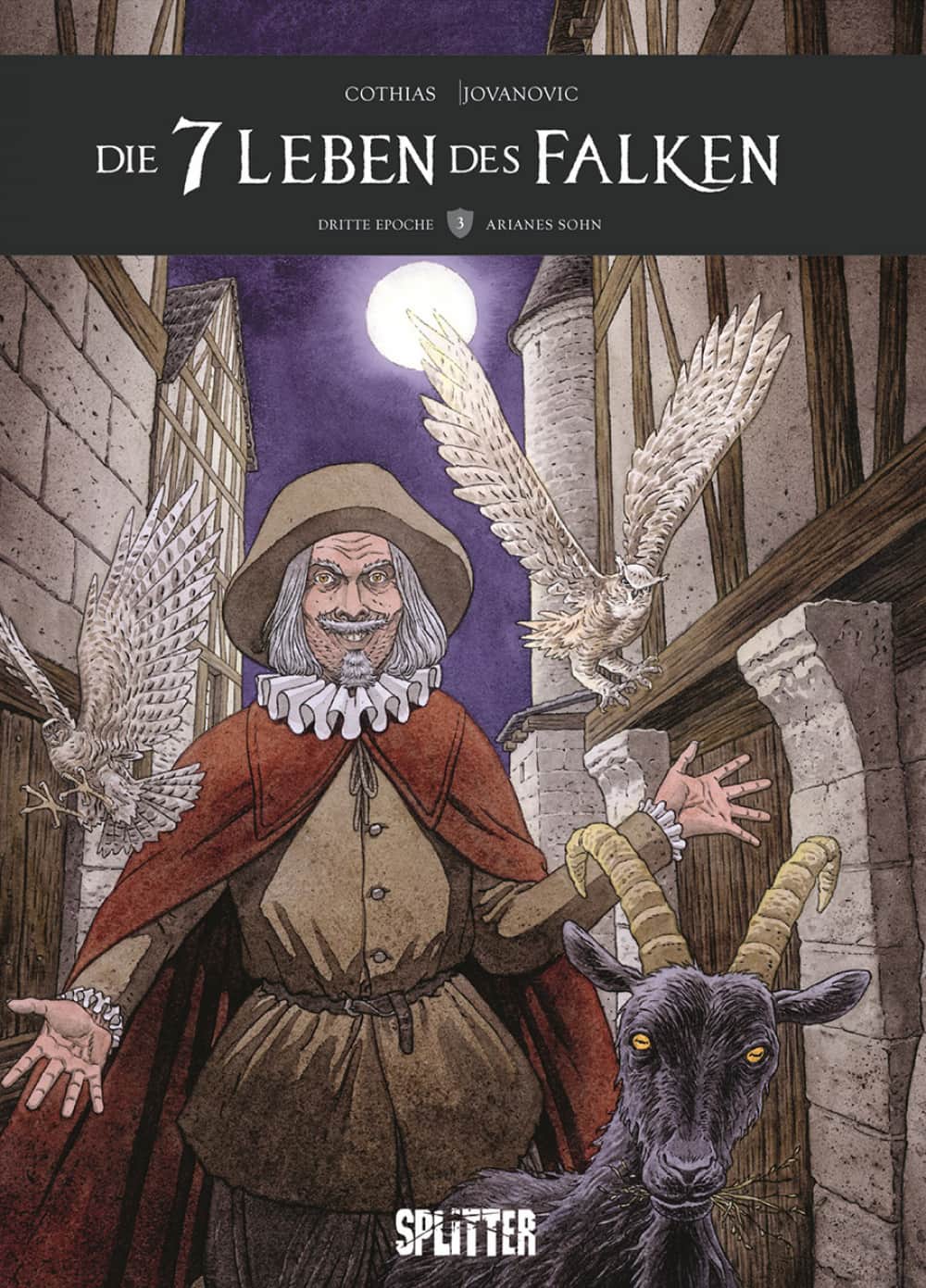 Die sieben Leben des Falken - dritter Zyklus Band 3 Cover