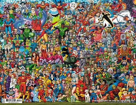 Cover für New History of the DC Universe