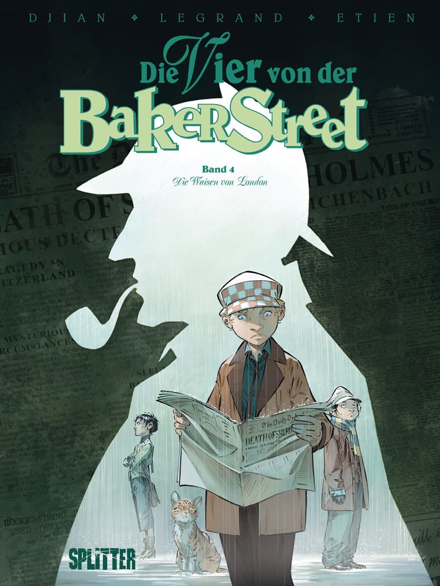 Cover für Die Vier von der Baker Street 4