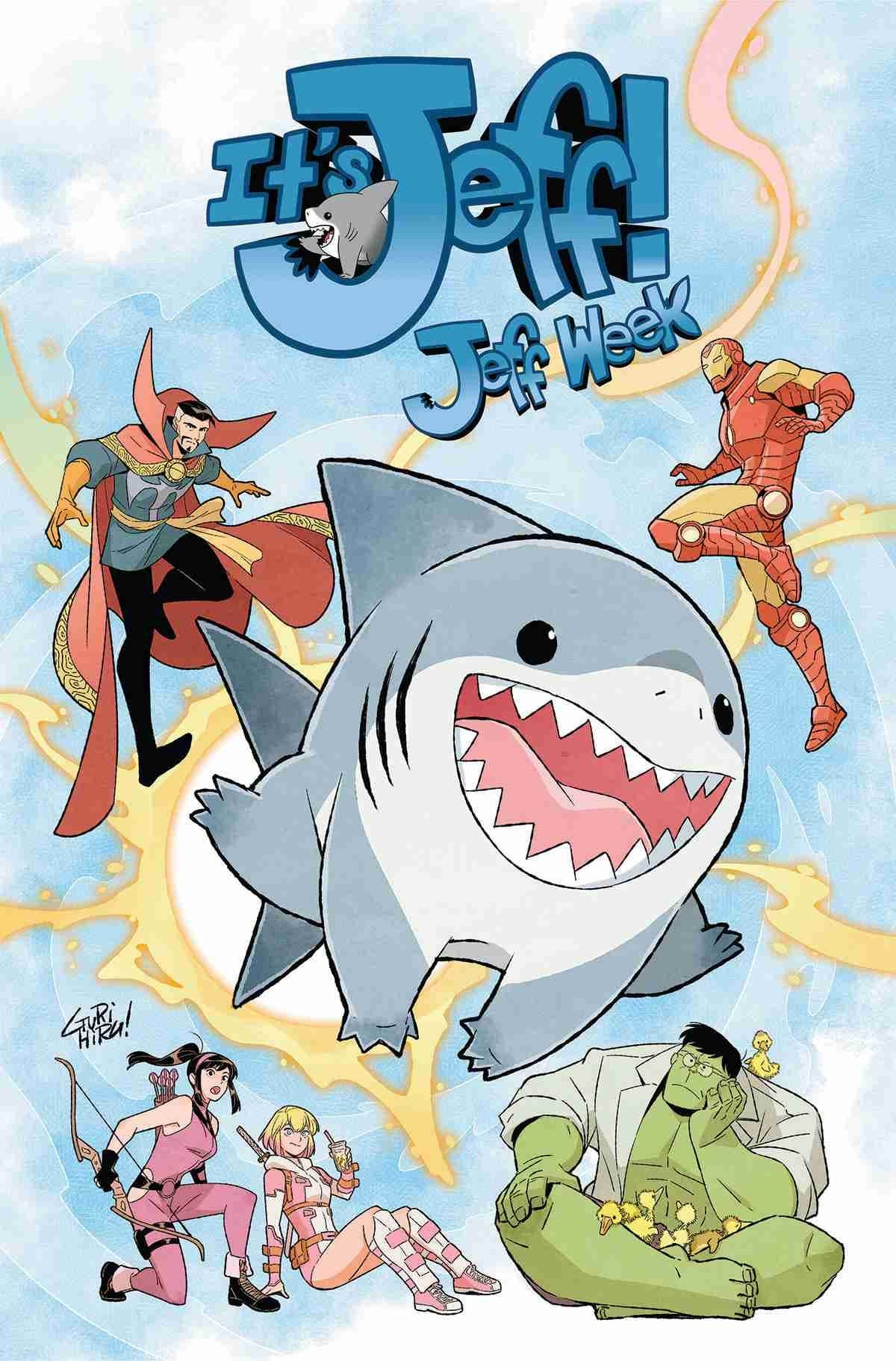 Cover für Hier ist Jeff! - Krokodile, Kätzchen und mehr