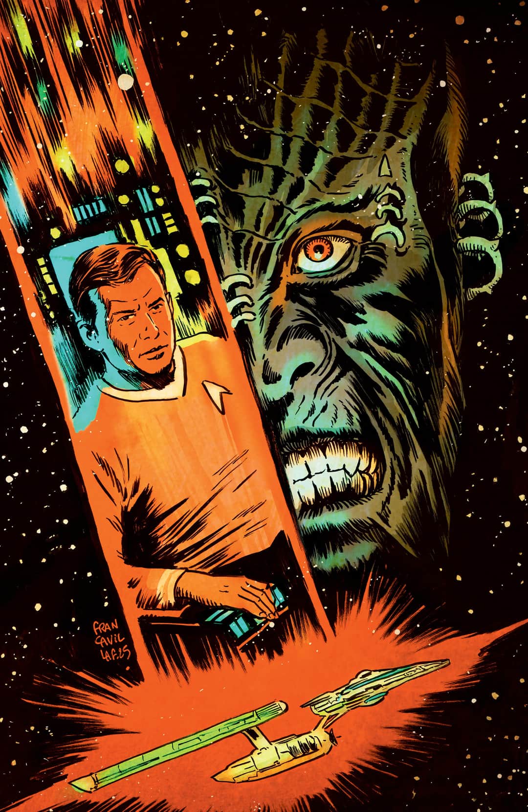 Star Trek: The Last Starship Variant RI (15) (Francavilla Full Art)
