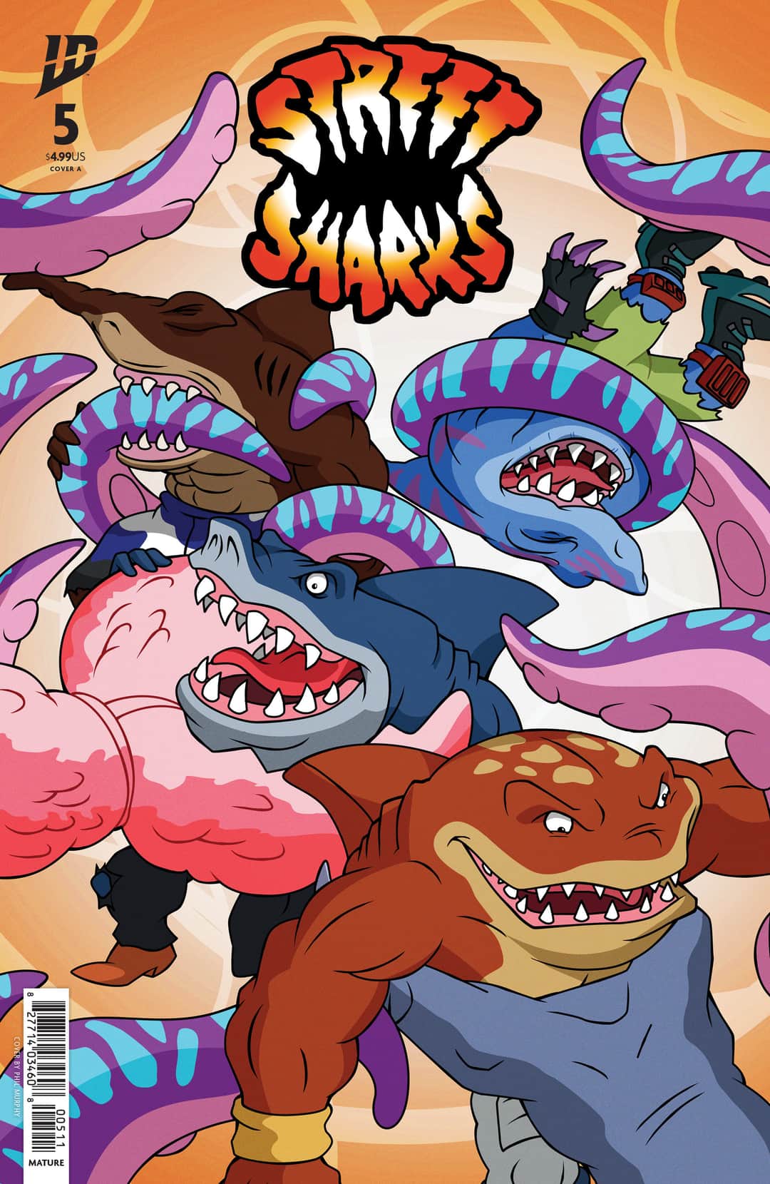 Street Sharks Cover
