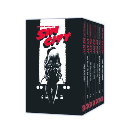 Sin City - Black Edition Komplettschuber Cover