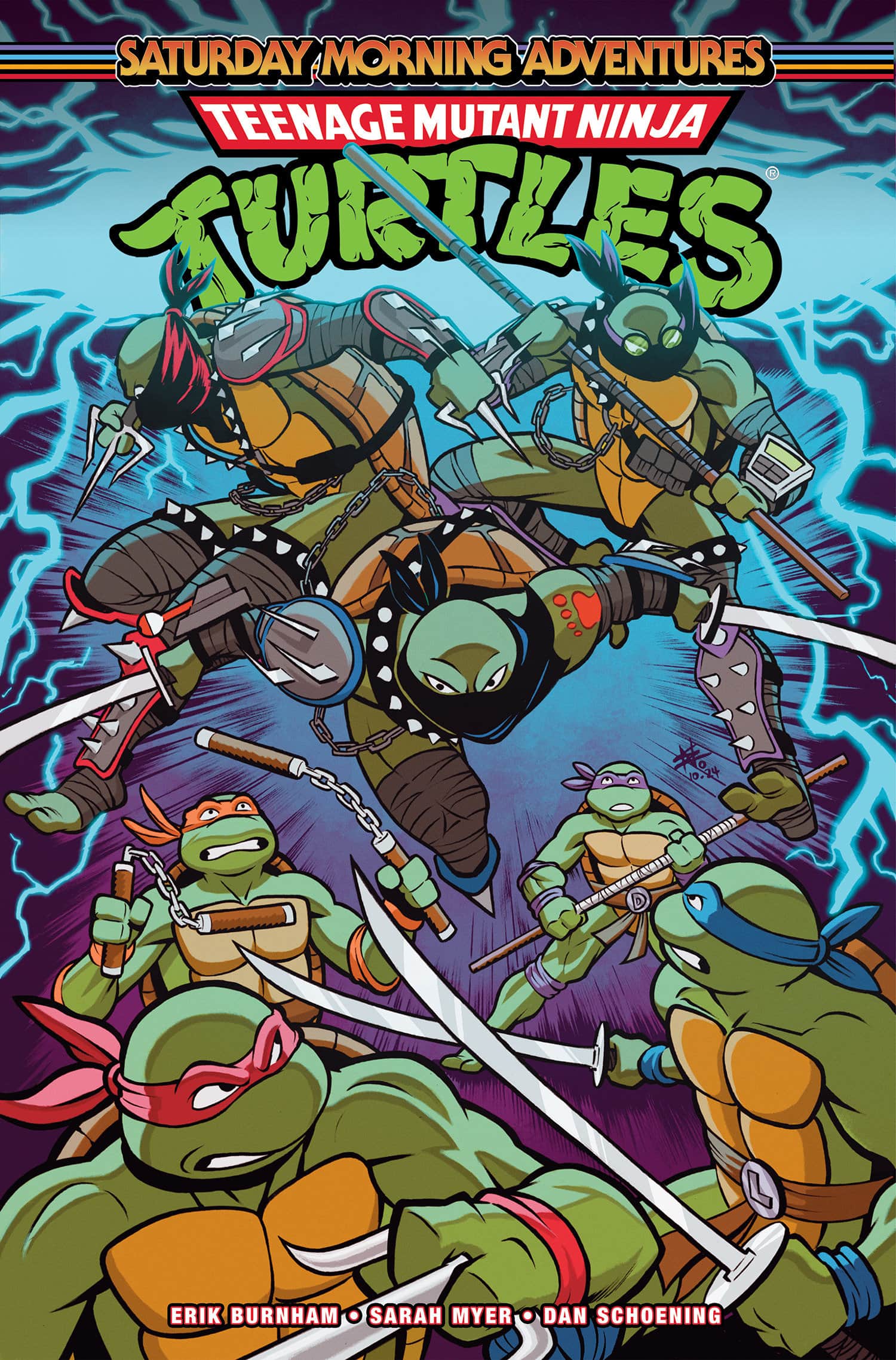 TMNT Saturday Morning Adventures II Cover