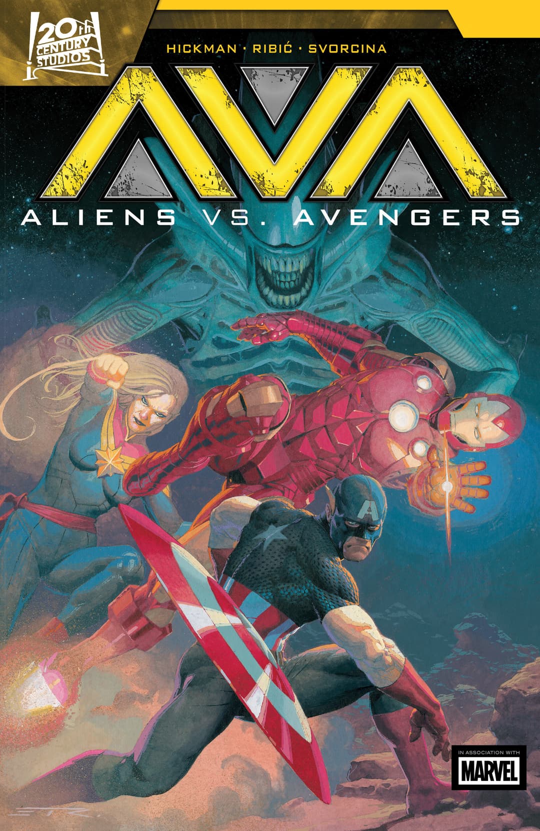 Cover für ALIENS VS. AVENGERS