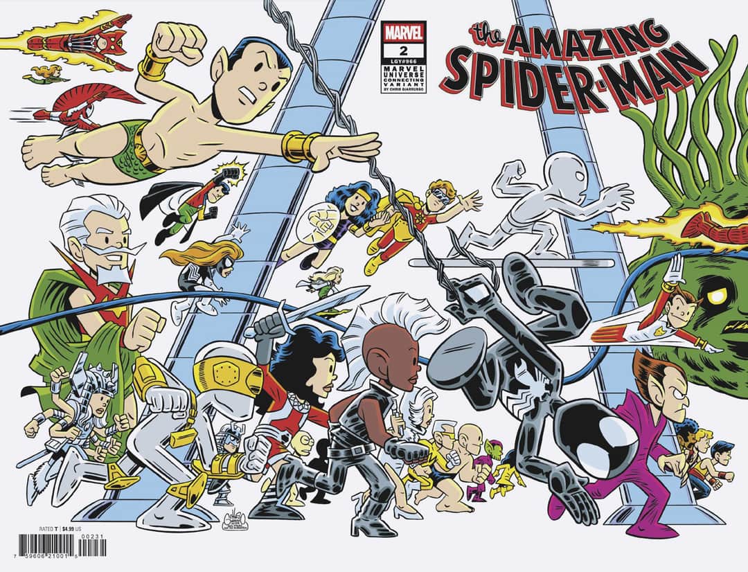 AMAZING SPIDER-MAN CHRIS GIARRUSSO MARVEL UNIVERSE CONNECTING VARIANT L