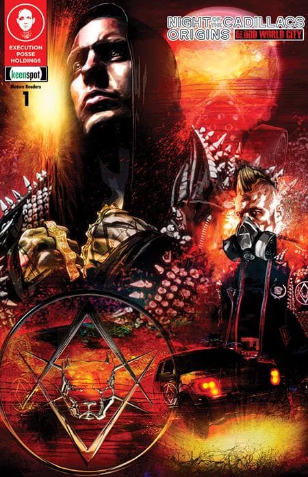 Cover für Night of the Cadillacs Origins - Blood World City