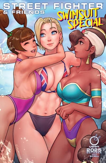 Cover für 2025 Street Fighter & Friends Swimsuit Special