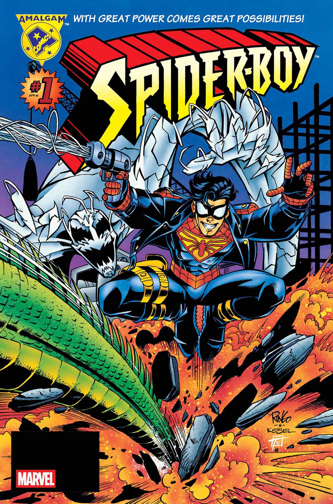 MARVEL/DC: SPIDER-BOY #1 FACSIMILE EDITION Cover