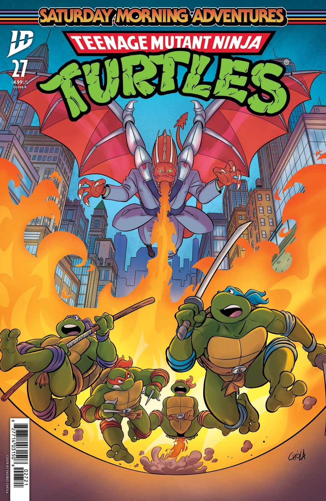 Teenage Mutant Ninja Turtles: Saturday Morning Adventures Variant B (Chiola )