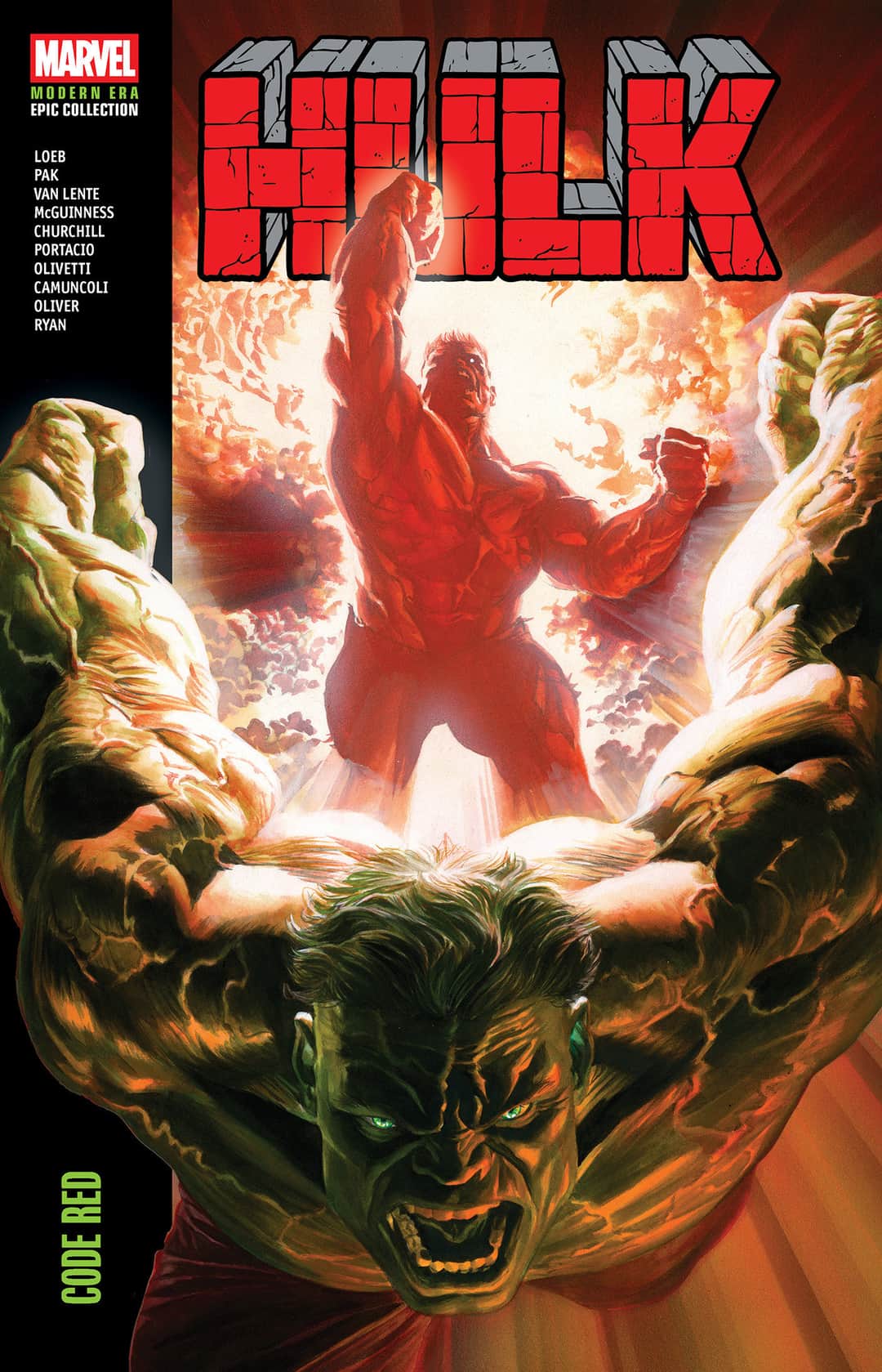 Hulk Modern Era Epic Collection: Code Red Cover