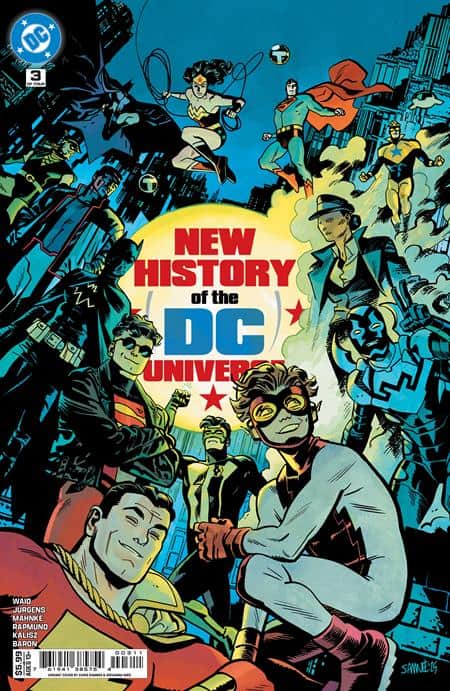 New History of the DC Universe Cover
