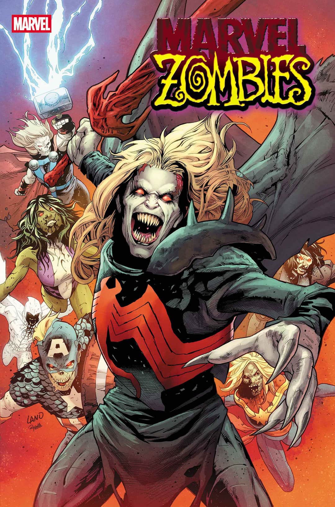 MARVEL ZOMBIES: RED BAND Cover
