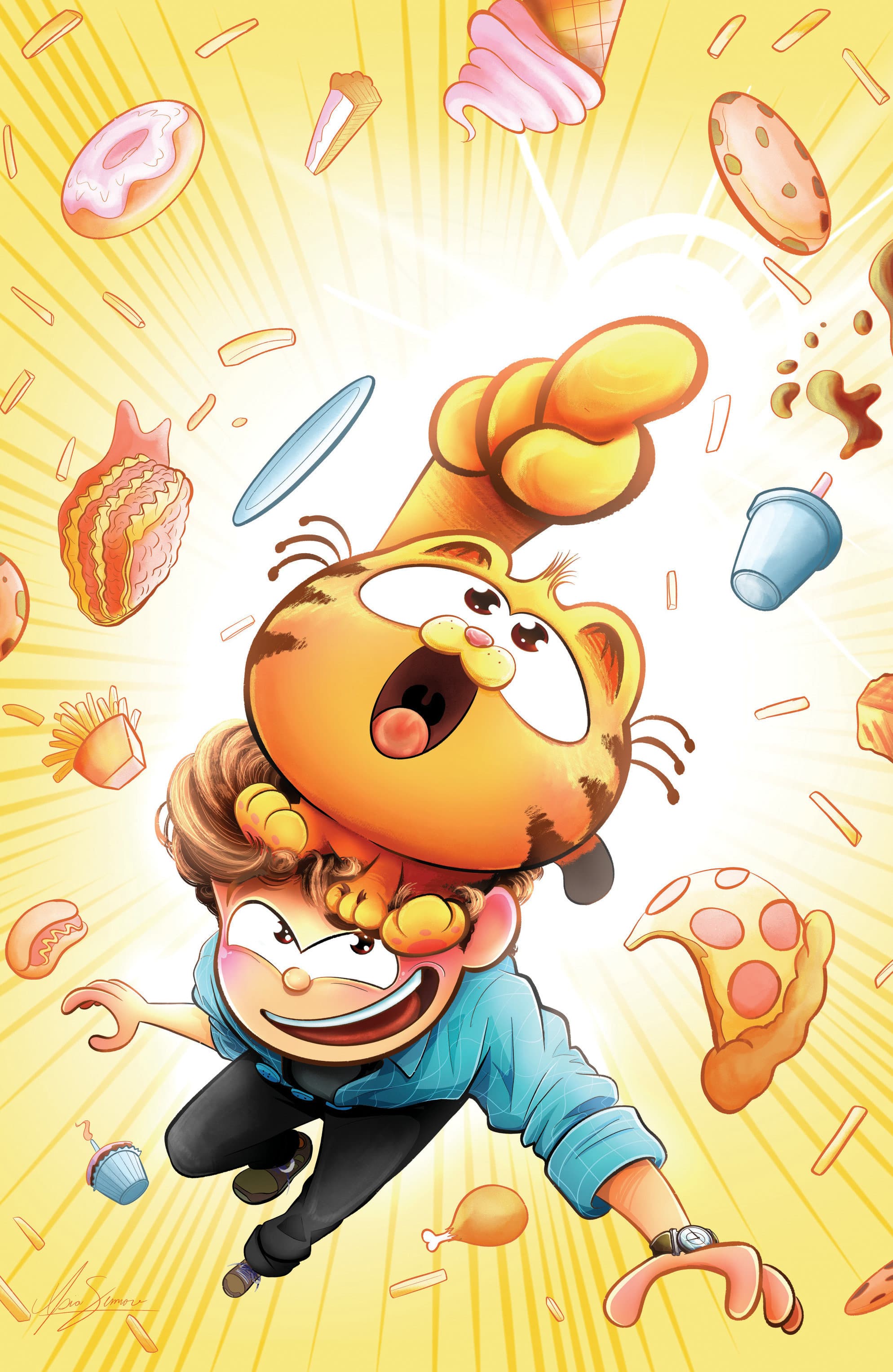 Cover für Baby Garfield