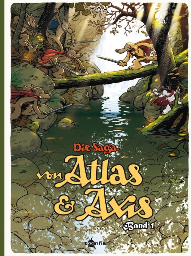 Cover für Die Saga von Atlas und Axis 1