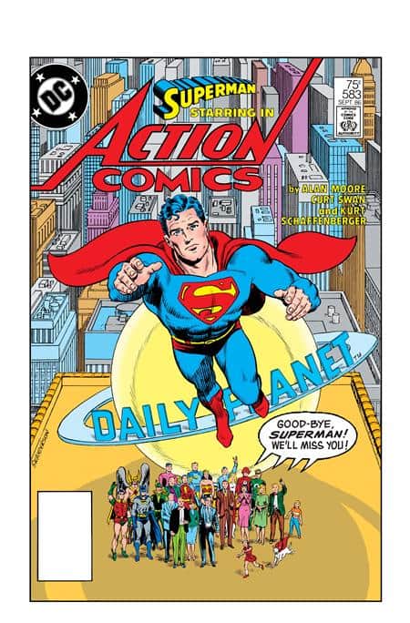 FACSIMILE EDITION CVR A CURT SWAN (WHATEVER HAPPENED TO THE MAN OF TOMORROW PART 2 OF 2)