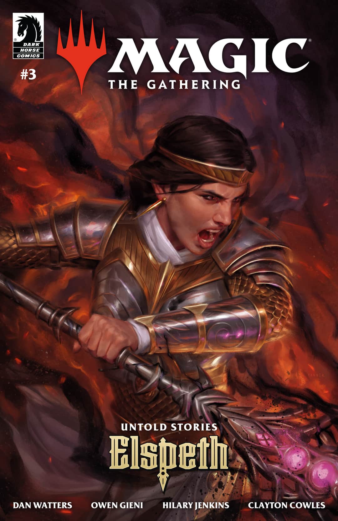 Magic: The Gathering: Untold Stories--Elspeth (CVR C) (Kieran Yanner)