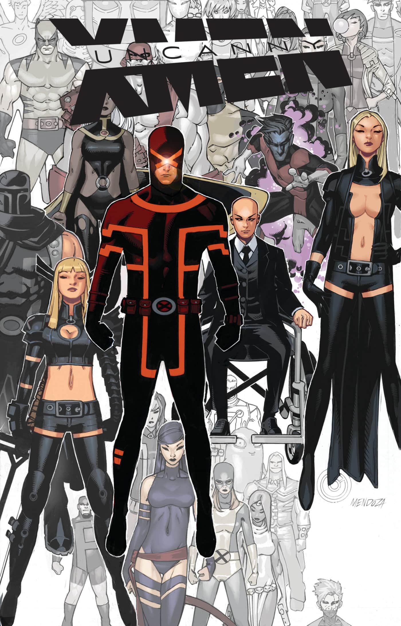 Uncanny X-Men By Brian Michael Bendis Cover
