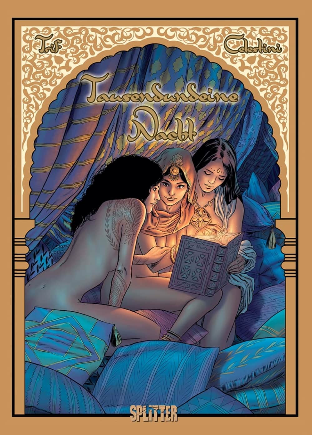 Tausendundeine Nacht - Eine erotische Graphic Novel Cover