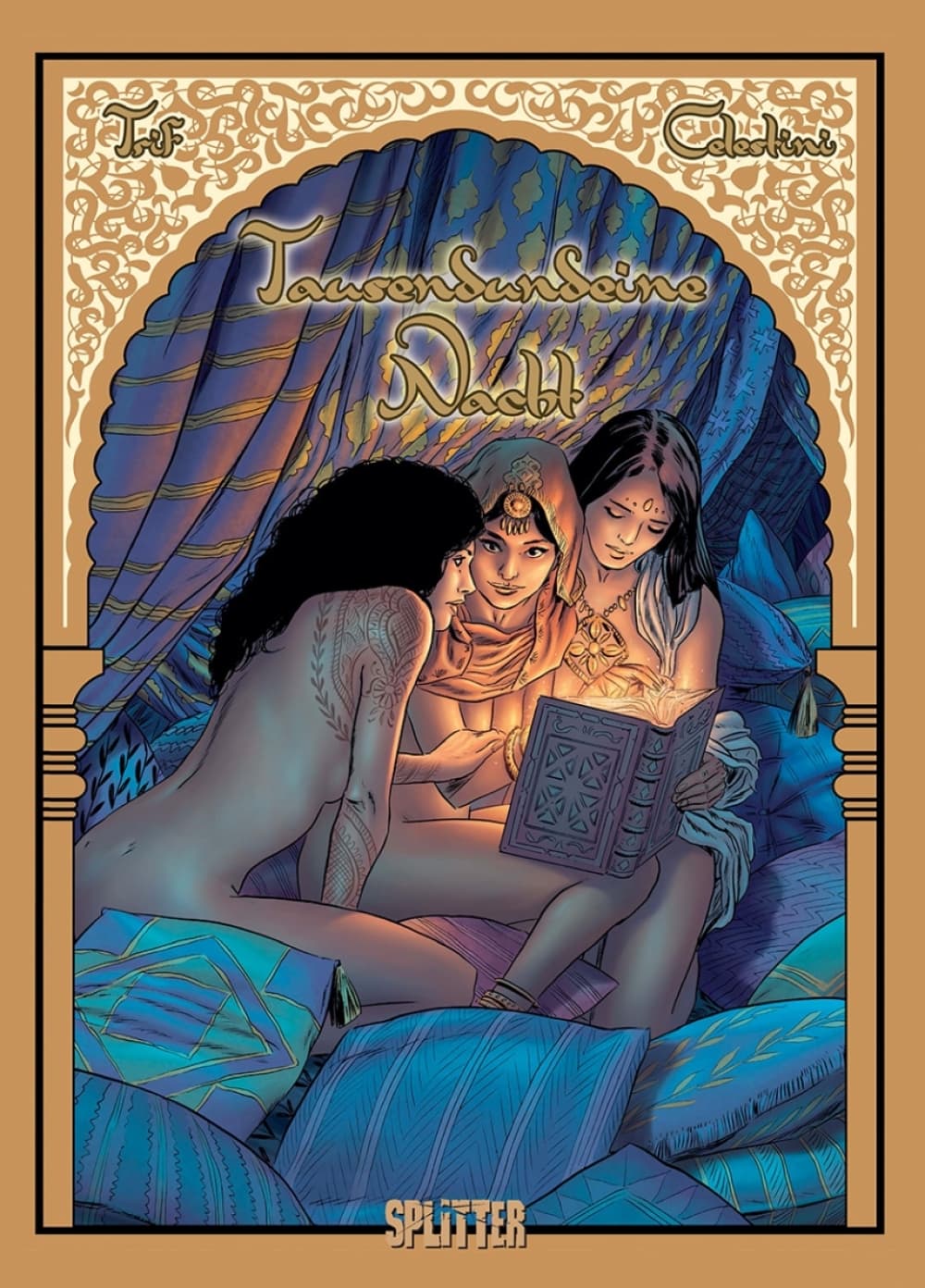 Cover für Tausendundeine Nacht - Eine erotische Graphic Novel