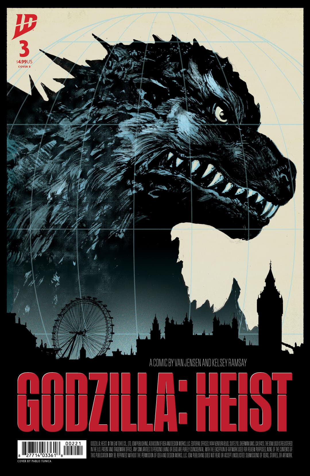 Cover für Godzilla: Heist