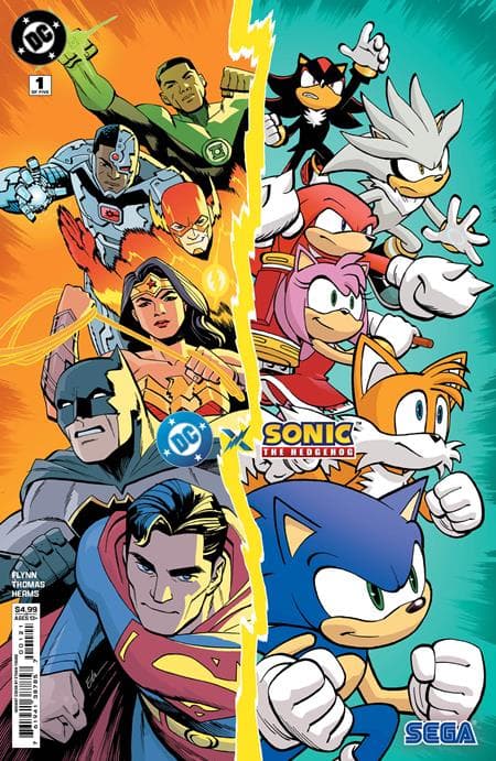 Cover für DC x Sonic the Hedgehog