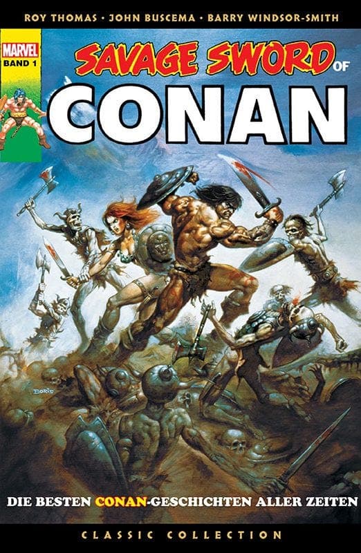 Cover für Savage Sword of Conan - Classic Collection 1