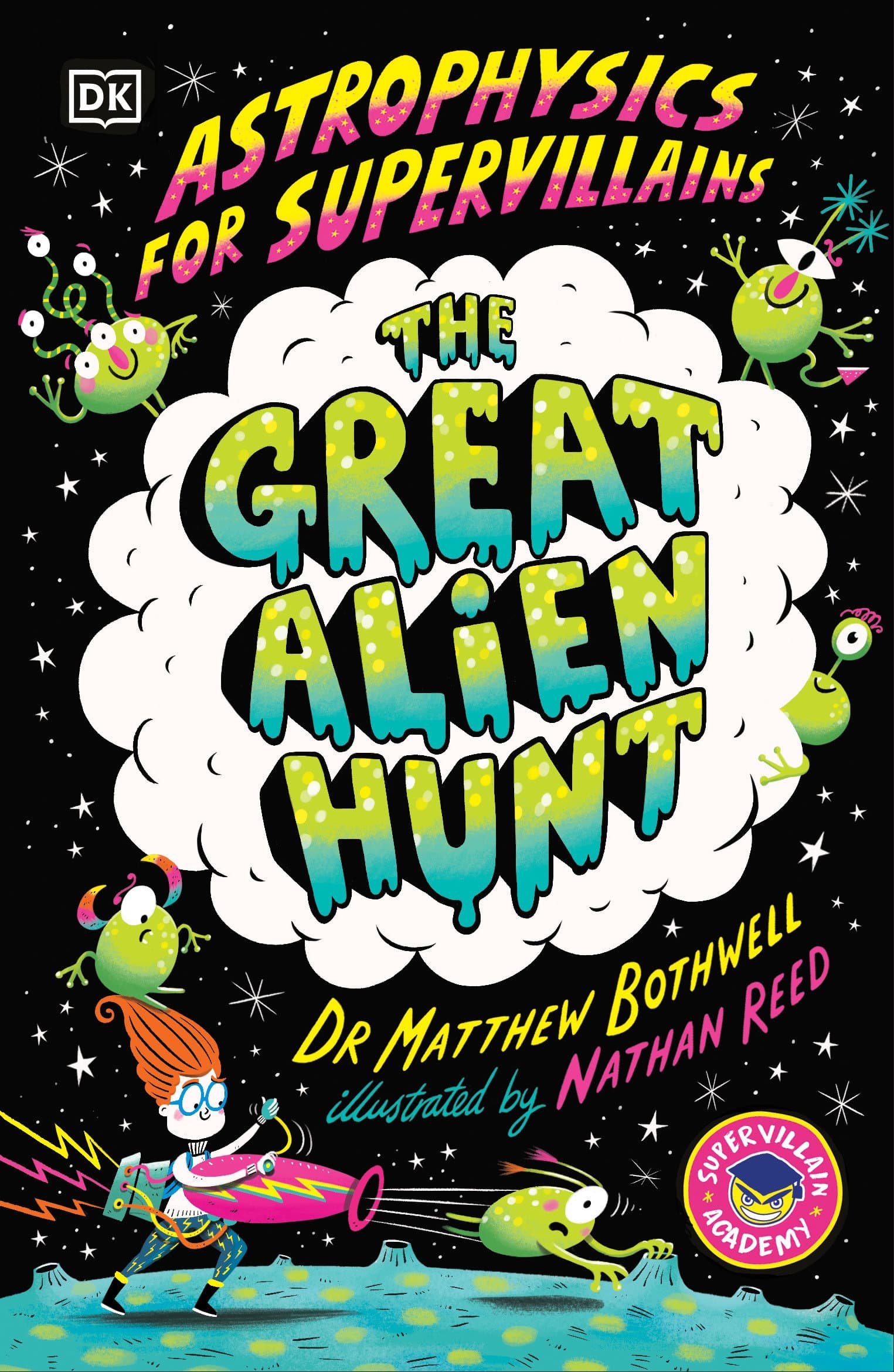 Cover für Astrophysics for Supervillains 2 The Great Alien Hunt