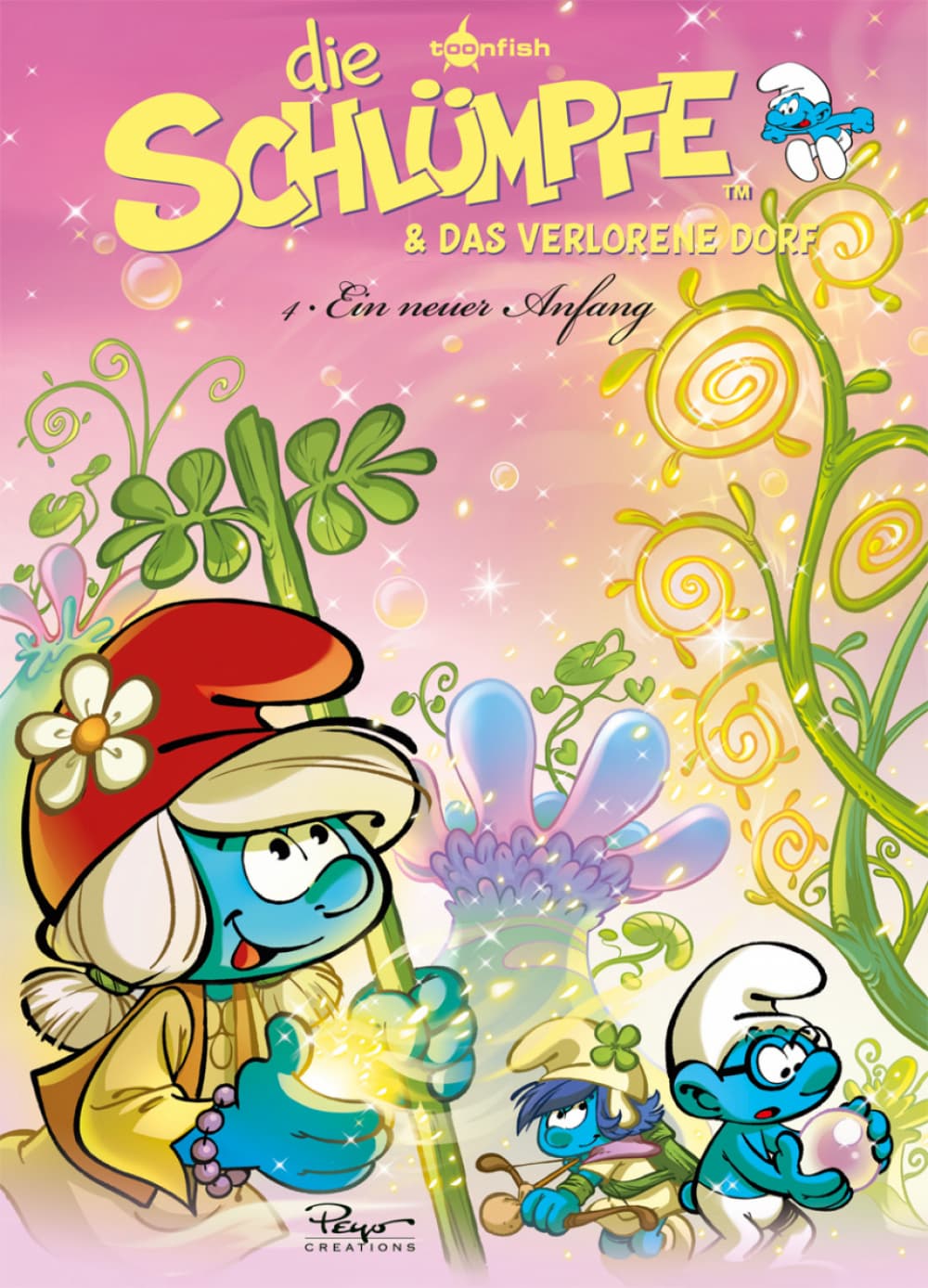 Cover für Die Schlümpfe und das verlorene Dorf 04