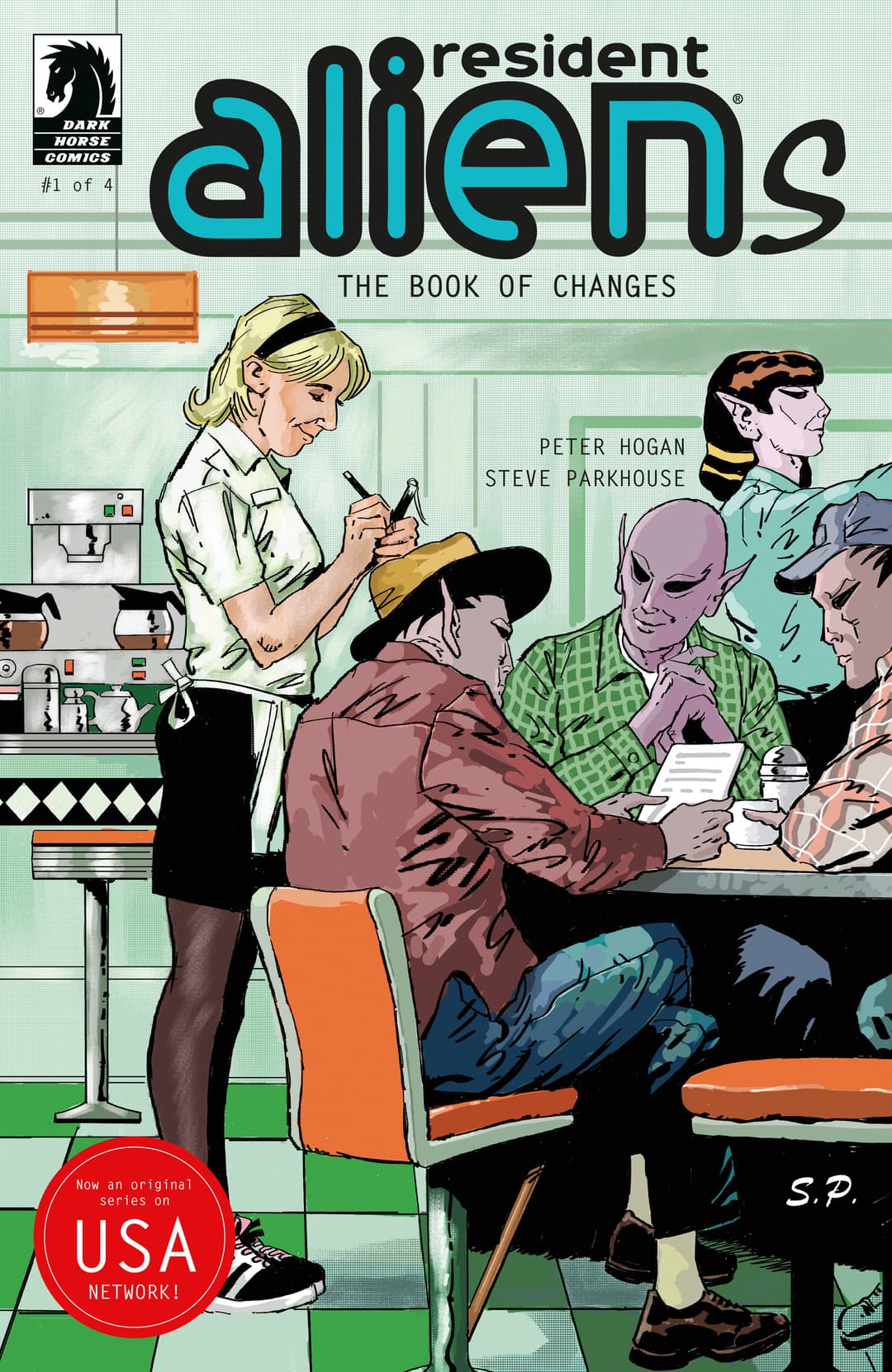 Cover für Resident Alien: The Book of Changes #1 (CVR A) (Steve Parkhouse)