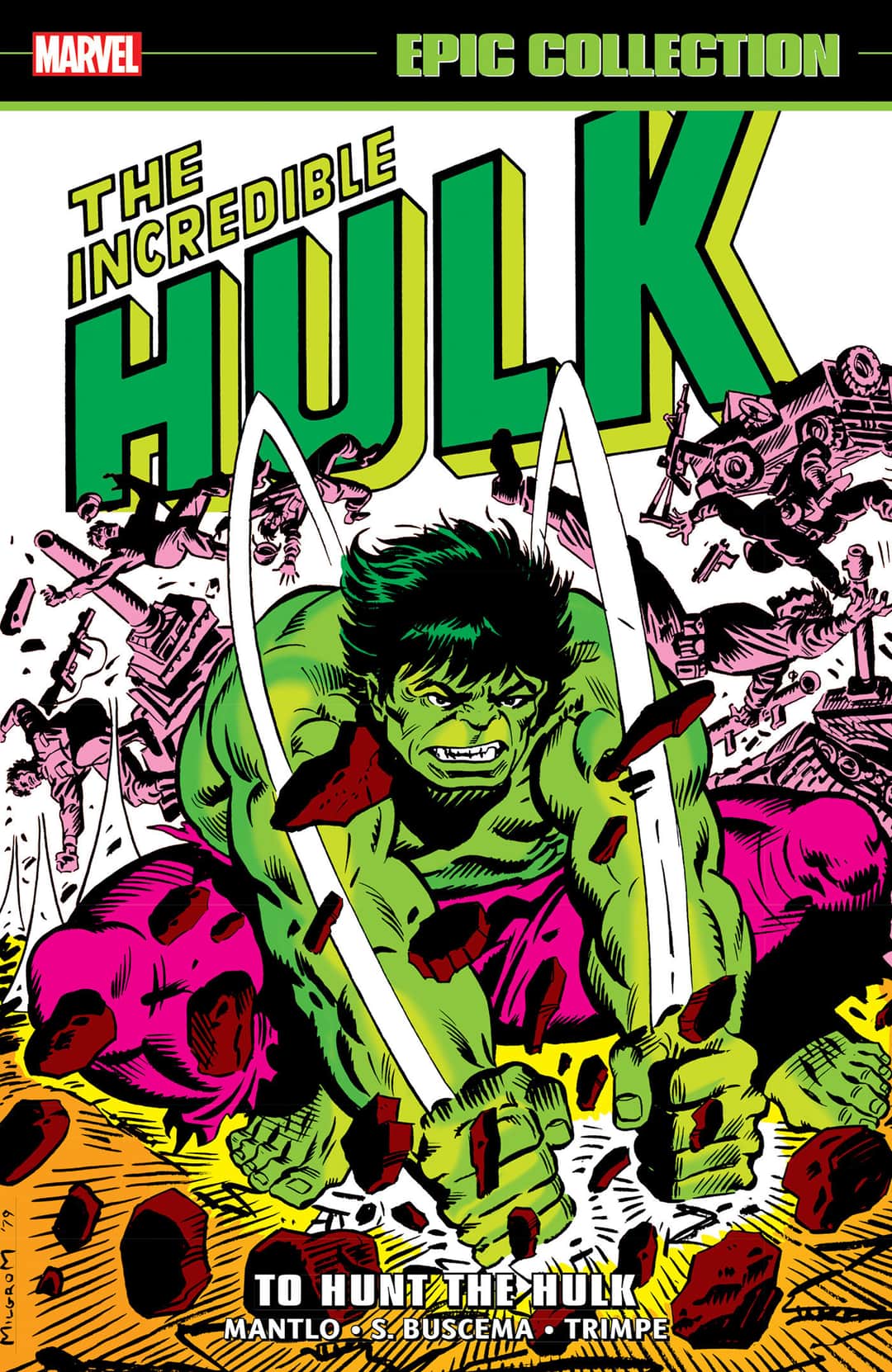 Incredible Hulk Epic Collection: To Hunt The Hulk Cover