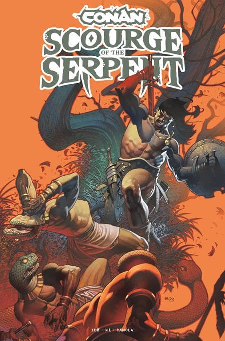 Cover für Conan The Barbarian Scourge Of The Serpent