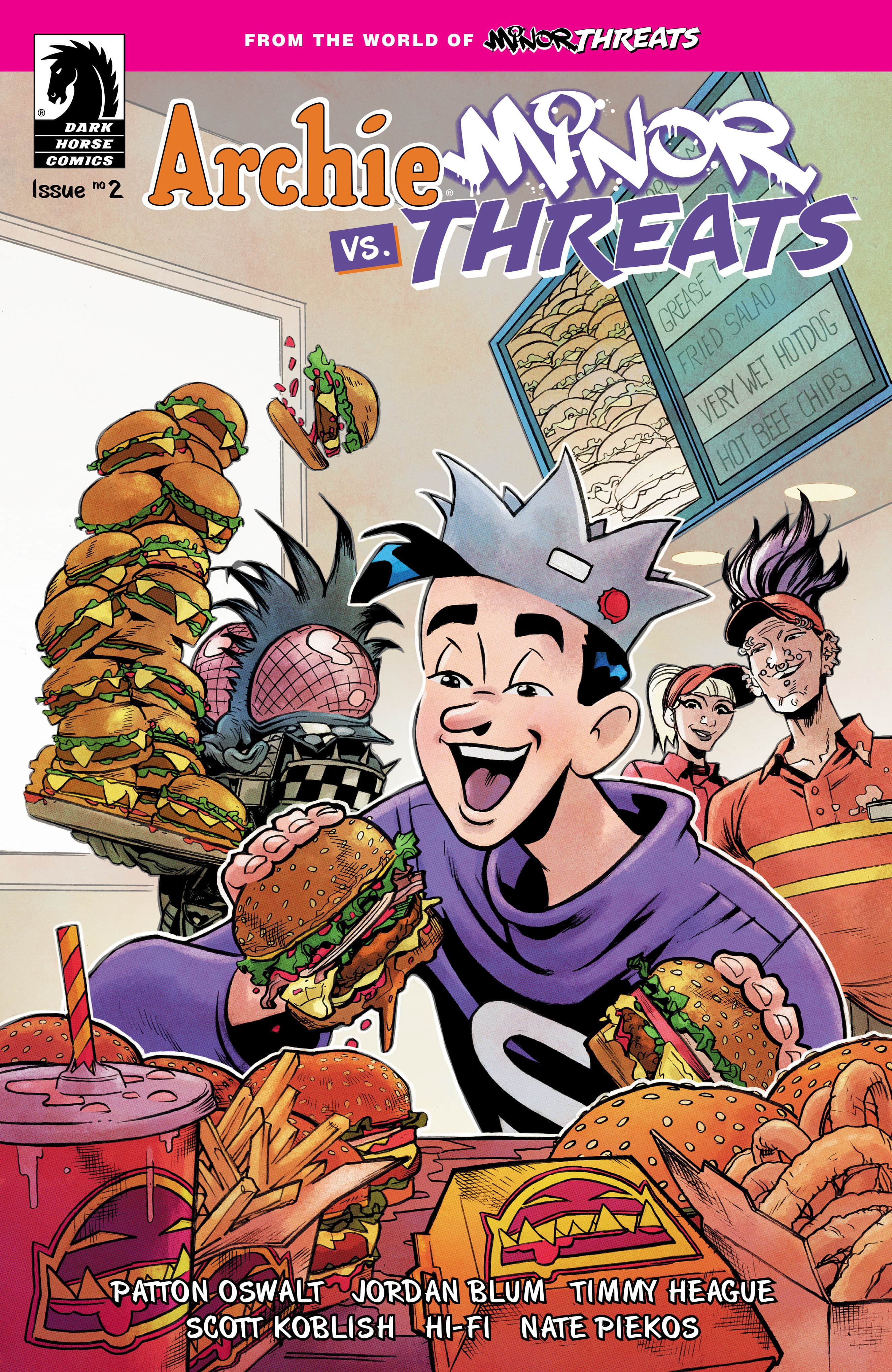 Archie vs. Minor Theats Cover