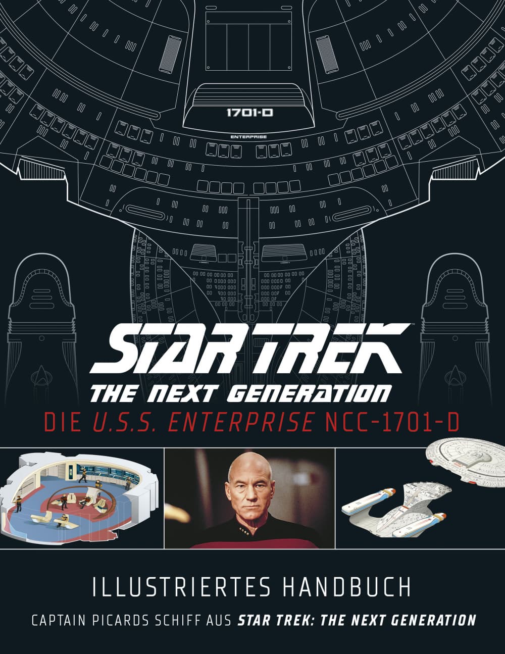 Cover für Illustriertes Handbuch: Die U.S.S. Enterprise NCC-1701-D