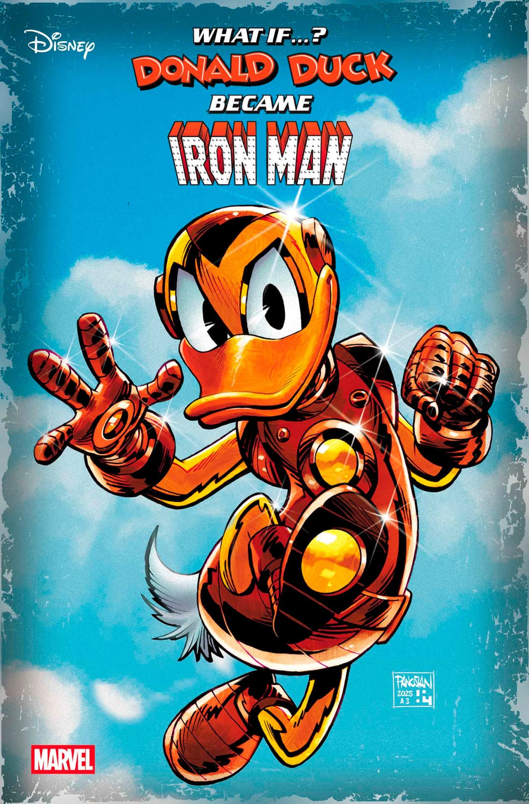 Cover für MARVEL & DISNEY: WHAT IF...? DONALD DUCK BECAME IRON MAN