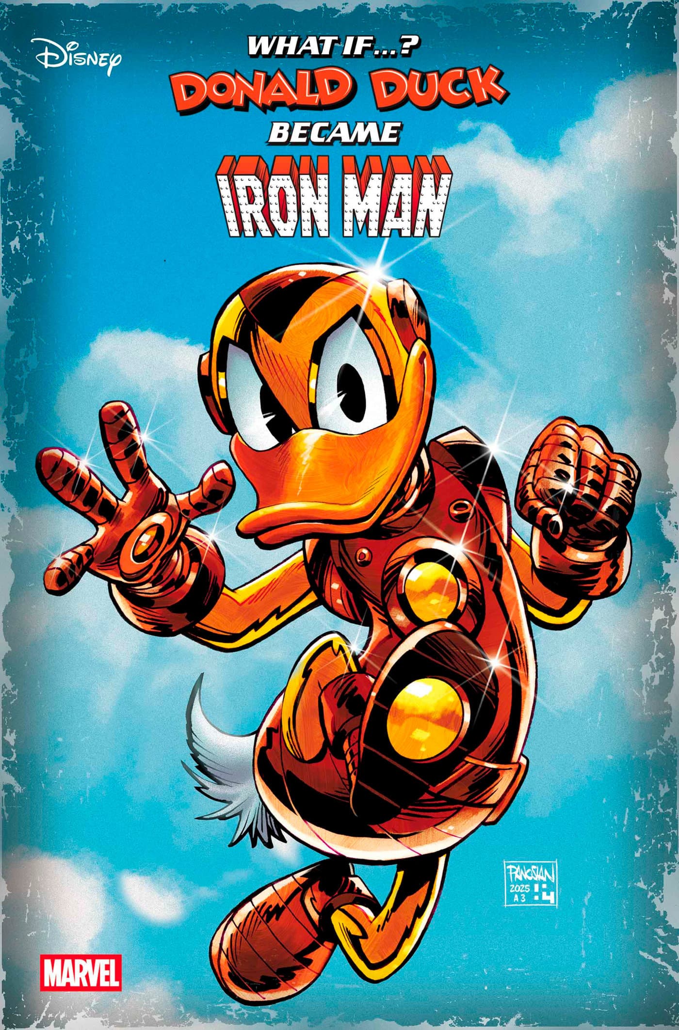Cover für MARVEL & DISNEY: WHAT IF...? DONALD DUCK BECAME IRON MAN