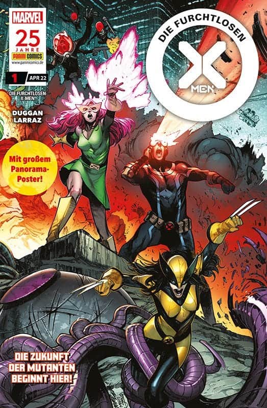 Die furchtlosen X-Men Cover