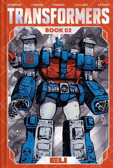 Cover für TRANSFORMERS DLX ED HC BOOK 02 DIRECT MARKET EXCLUSIVE JORGE CORONA & MIKE SPICER CVR