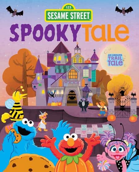 SESAME STREET SPOOKYTALE HC A HALLOWEEN VISIT TO COUNTS CASTLE (AN ABRAMS TRAIL TALE) Cover