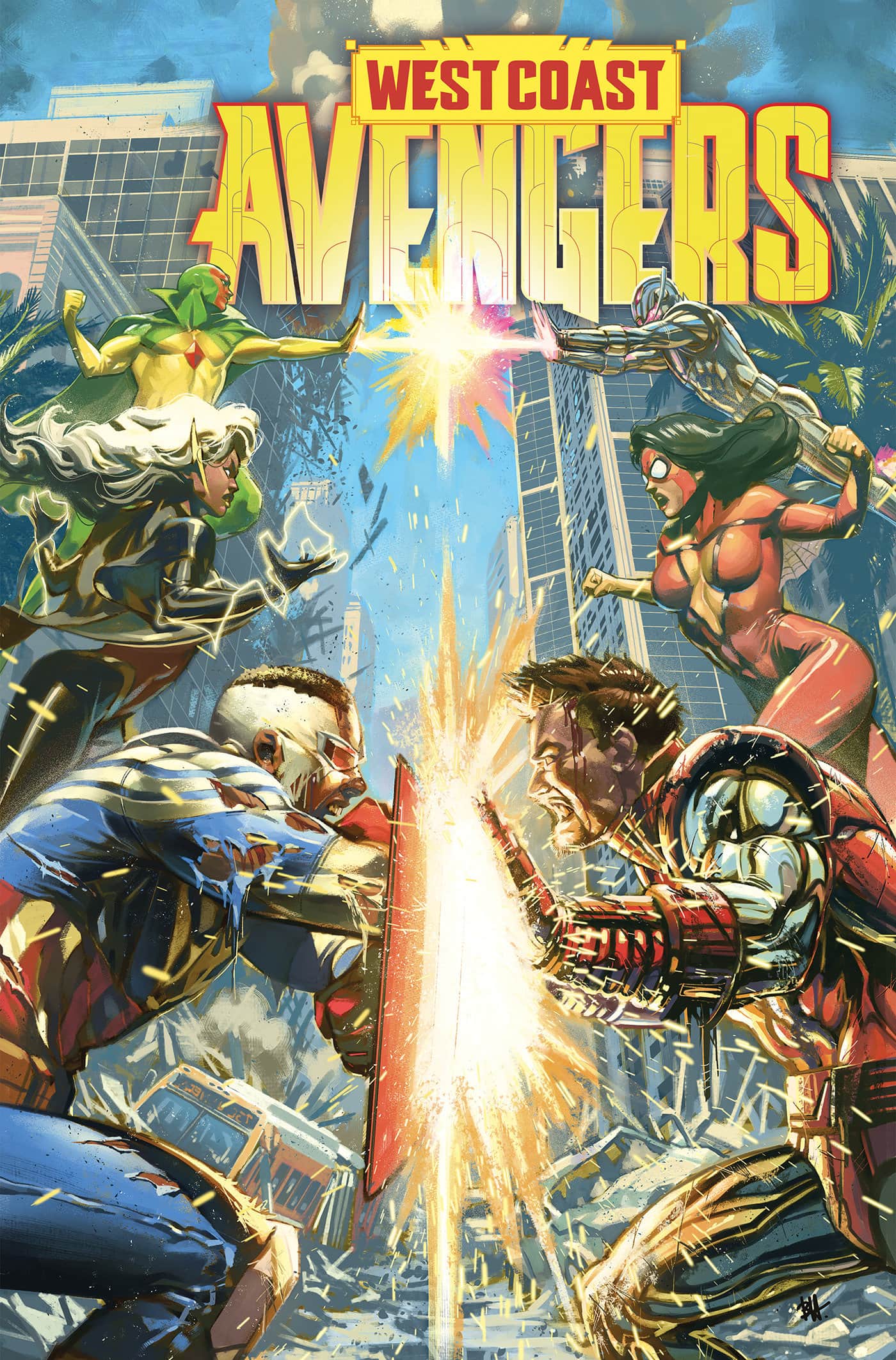 WEST COAST AVENGERS Cover