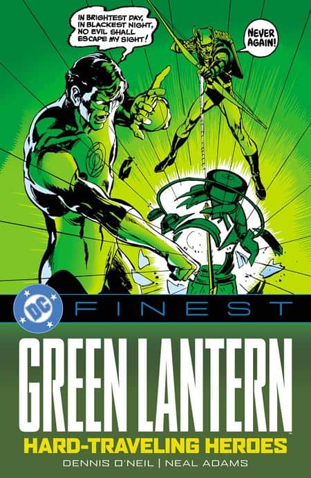DC FINEST GREEN LANTERN HARD-TRAVELING HEROES TP Cover
