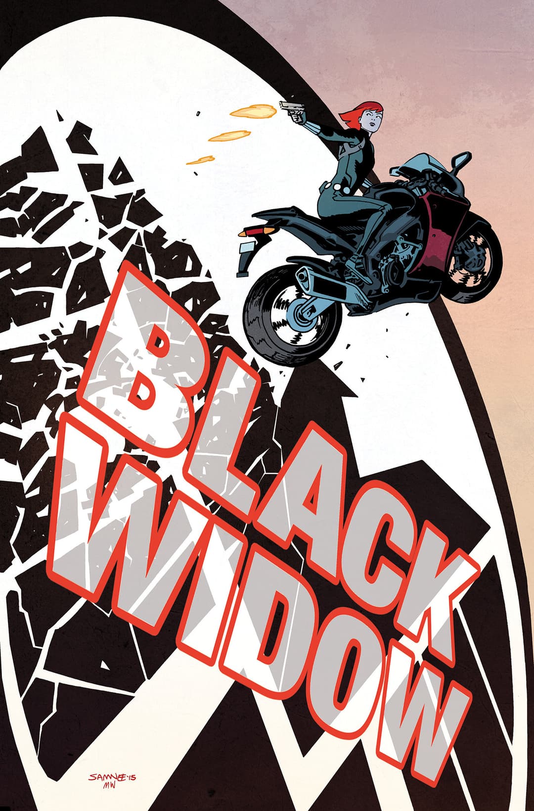 Cover für Black Widow & Captain America By Waid & Samnee