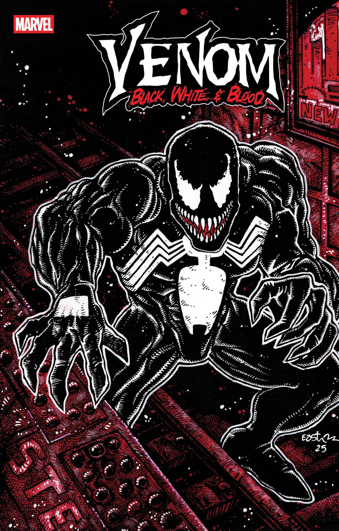 Cover für VENOM: BLACK, WHITE & BLOOD