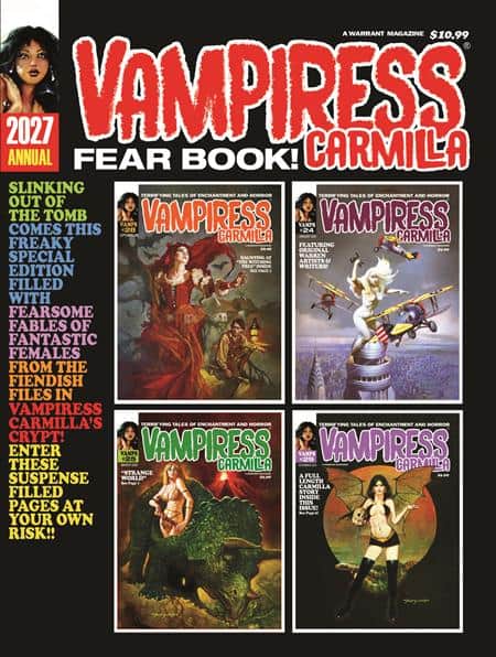 Vampiress Carmilla Annual Cover
