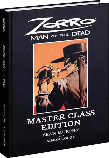 ZORRO HC VOL 01 MAN OF THE DEAD MASTER CLASS Retailer Exclusive (Allocations May Occur) Cover