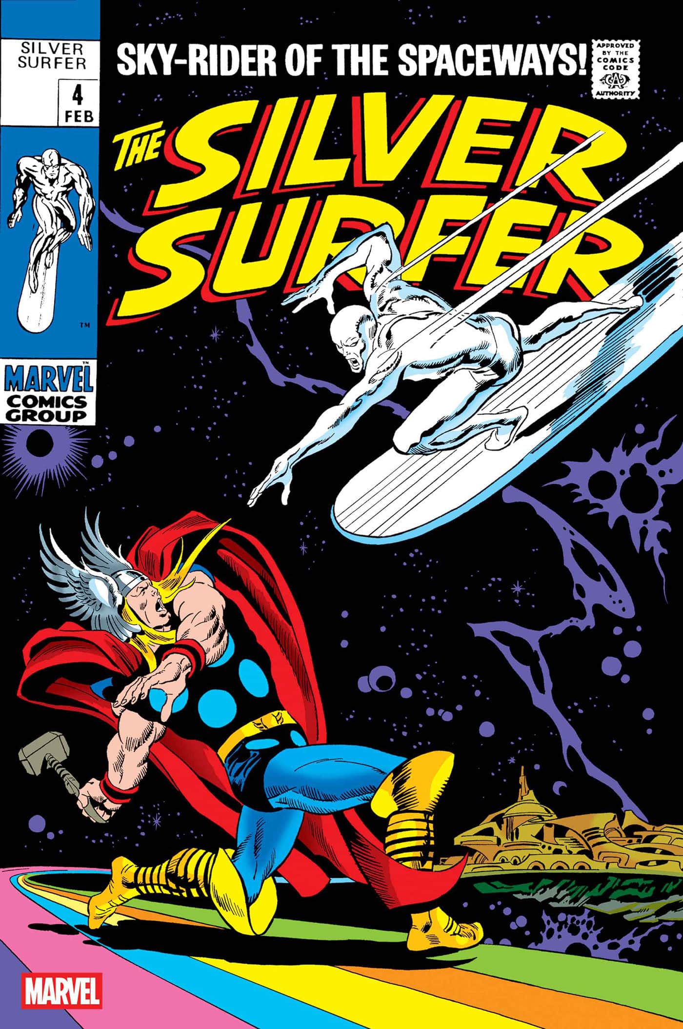 SILVER SURFER #4 FACSIMILE EDITION Cover